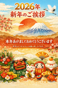 新年のご挨拶